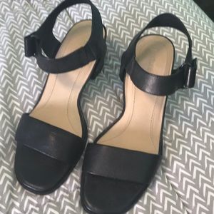 Black sandals